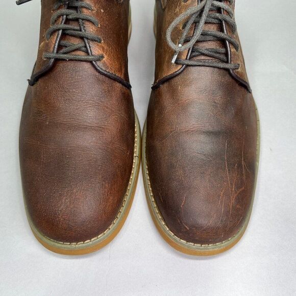 Bed Stu Men's Size 11 Luz Rustic Brown Leather Oxfords - Picture 4 of 13